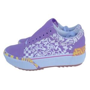 Vans Old Skool Stacked Platform Wavy Daze Lilac Women’s Size 9.5 Size 8 Men’s